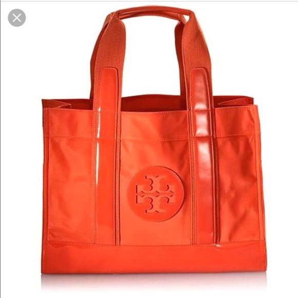 nylon tory tote